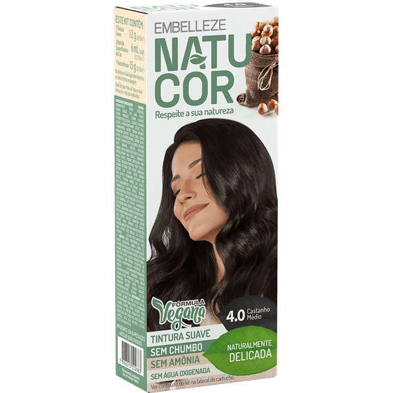 Tinta-de-Cabelo-Natucor-Naturalmente-Delicada-Avela-Castanho-Medio-4.0-Kit-Completo-KIT-C