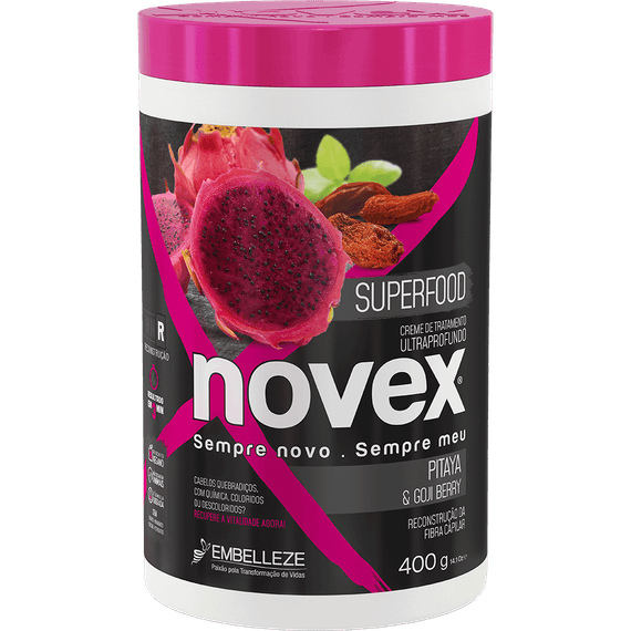 Creme-de-Tratamento-Novex-Superfood-Pitaya-e-Gojiberry-400G