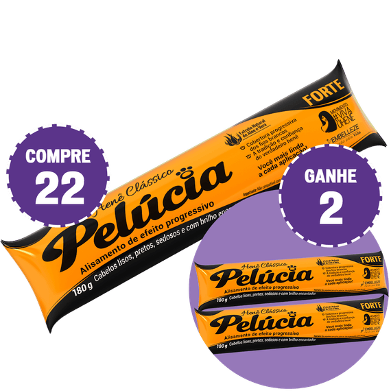 Kit Compre 22 e Ganhe 2 Henê Pelúcia Forte KIT