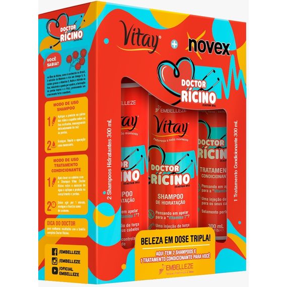 Kit-2-Shampoos-e-1-Condicionador-Vitay-Novex-Doctor-Ricino