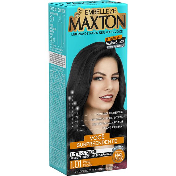 Tinta-de-Cabelo-Maxton-Voce-Mais-Surpreendente-Preto-Carvao-1.01-KIT-ECONOMICO