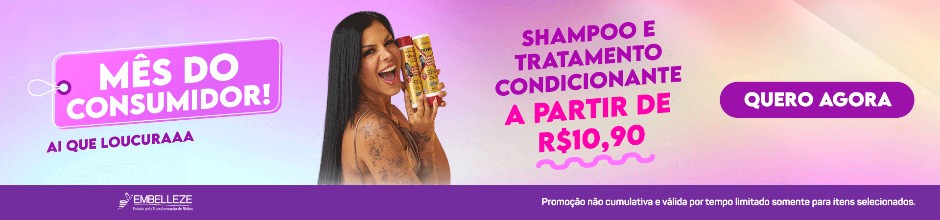 Semana do Consumidor - Kit Shampoo e Condicionador