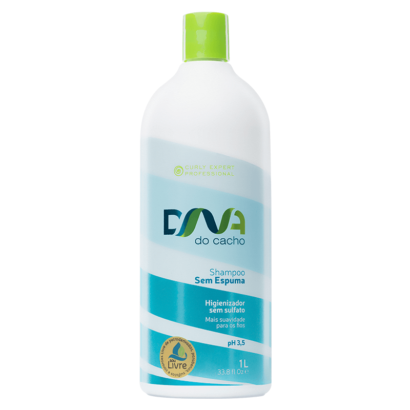Shampoo DNA do Cacho Sem Espuma  1L