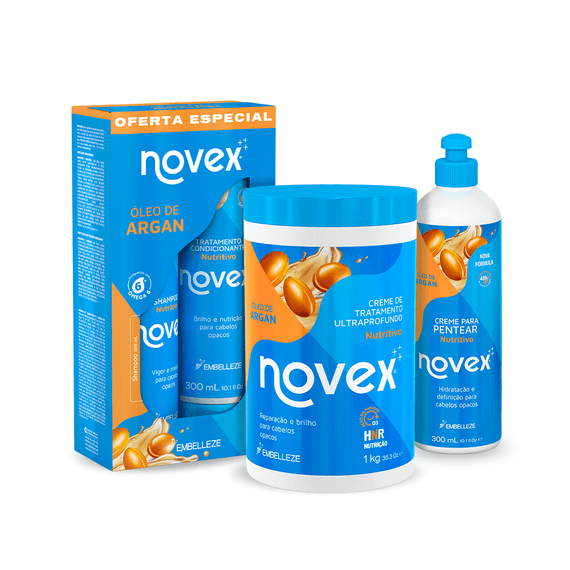 Kit Novex Óleo de Argan KIT