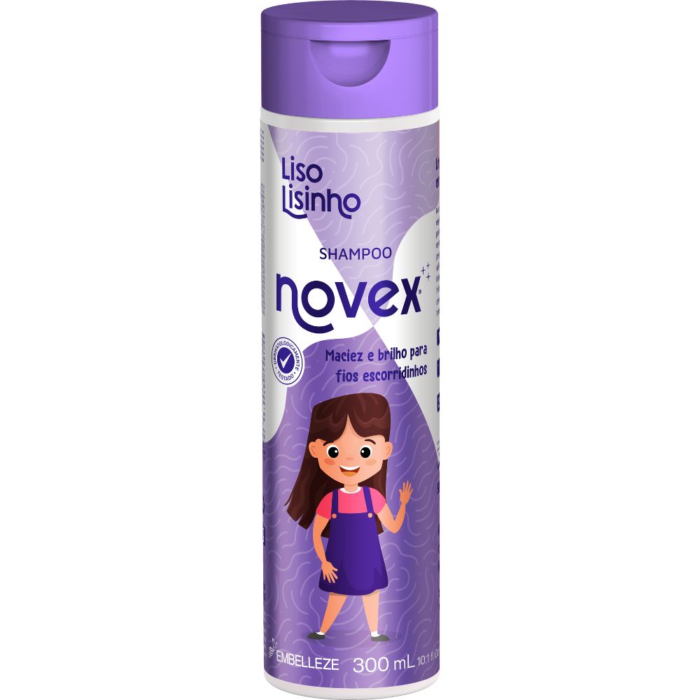 Shampoo Novex Liso Lisinho Hidratante 300ML