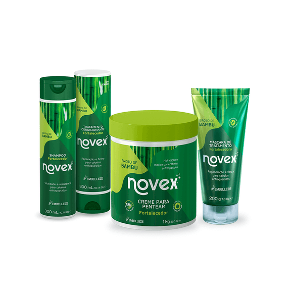 Kit Novex Broto de Bambu Cuidado Diário KIT