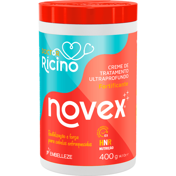 Creme de Tratamento Novex Doctor Rícino 400G