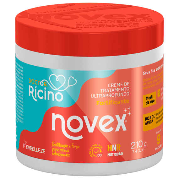 Novex Mini Creme de Tratamento Doctor Rícino 210G