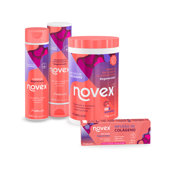 Kit Novex Recarga Infusão de Colágeno KIT