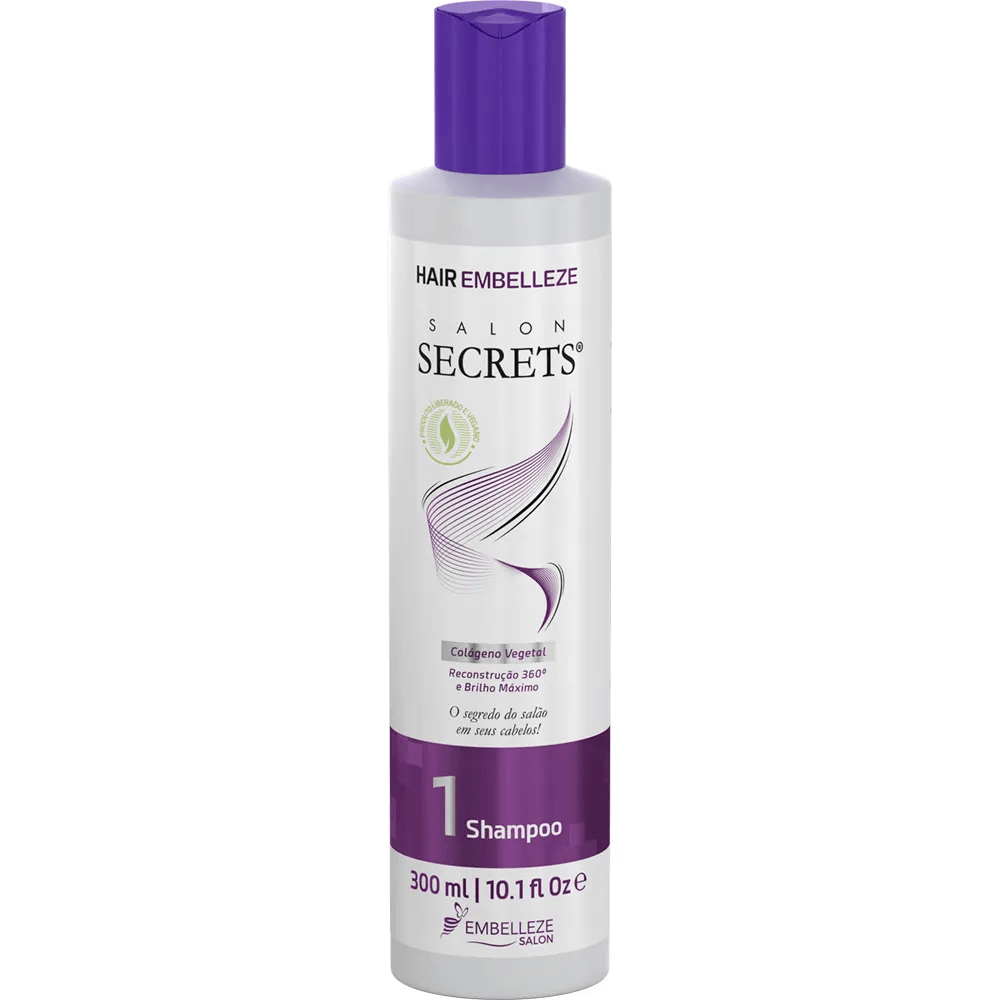 Shampoo Salon Secrets Colageno Vegetal 300ML